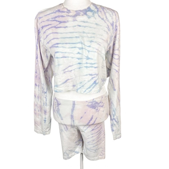 Cotton Citizen Sweat Set Brooklyn Peony Tie Dye Two Piece - Picture 5 of 12